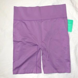 New Forever 21 Purple Biker Shorts Large